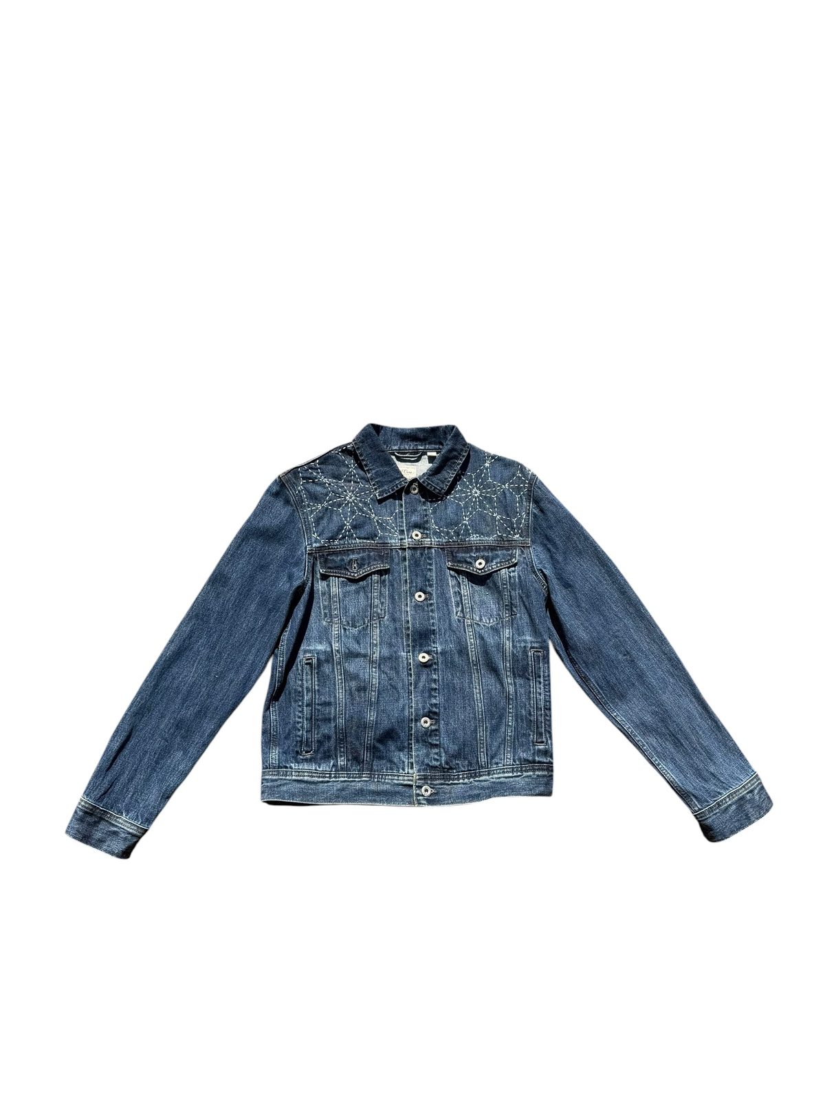 sashiko trucker jacket